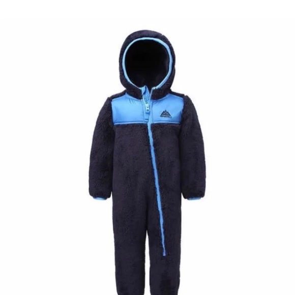 Snozu Infant 2-piece Fleece Set, Blue - Picture 4 of 5